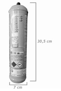 Bombola Co2 Monouso 600 Gr. E290 M11x1