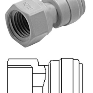 Raccordo per gasatore entrata Co2 1/4″ F. – 5/16″ innesto rapido –  TermoidraulicaRV