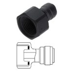 Terminale diritto Dm fit filetto femmina BSP 1/2″ innesto rapido 8 mm