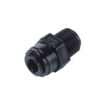 Terminale dritto tubo 8 mm con filetto conico maschio BSPT 3/8″