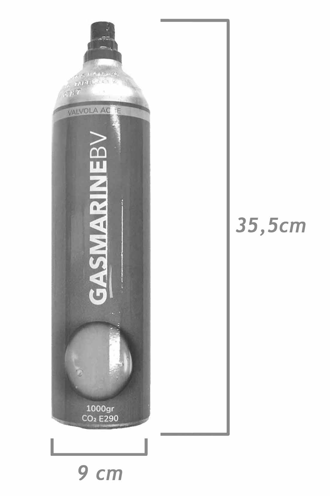 Servizio Ricarica Bombole CO2 Da 1kg - Attacco ACME Per Gasatori, Scambio Vuoto/Pieno - Foto 6