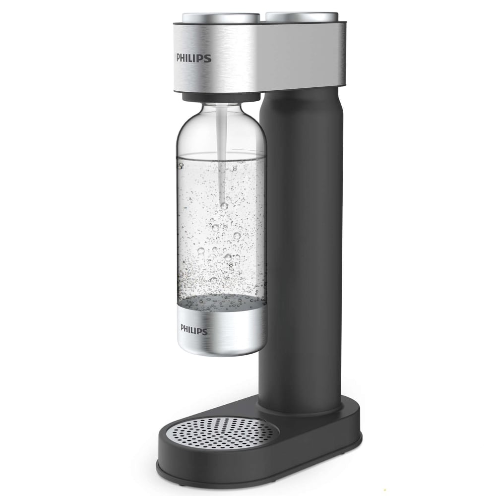 Gasatore da tavolo Philips GoZero con bottiglia da 1 lt e bombola Co2