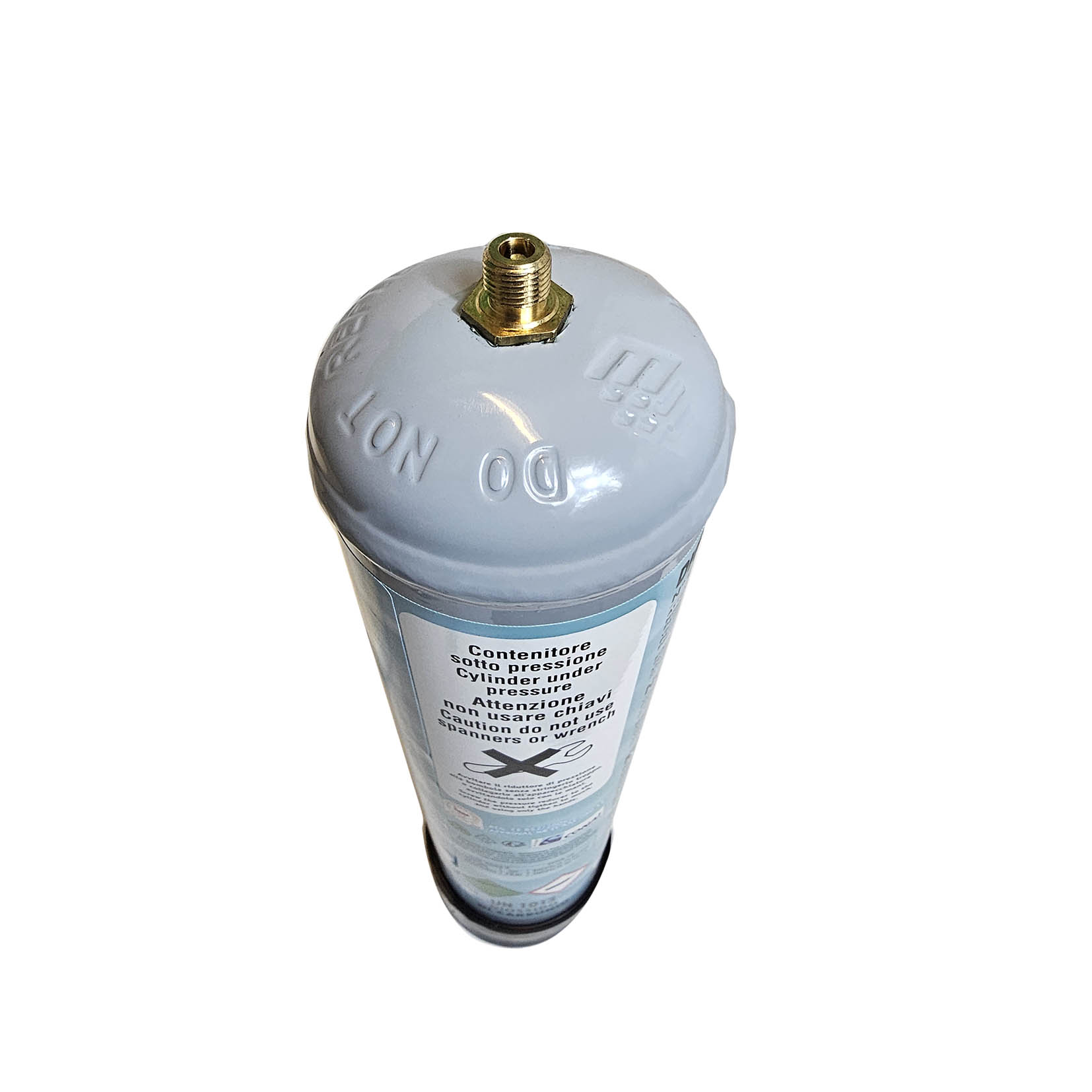 Bombole CO2 Da 600gr Per Acquario – Attacco M10x1, Confezione Da 2 Pezzi, Usa E Getta