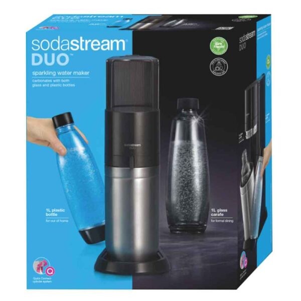 Confezione Sodastream Duo Nero