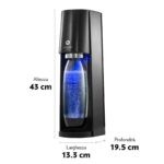 Misure Gasatore Nero Sodastream Elettrico E Terra