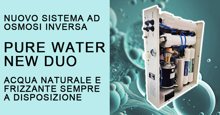 Nuovo Sistema Ad Osmosi Inversa Pure Water New Duo