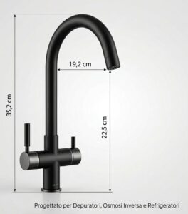 Dimensioni rubinetto