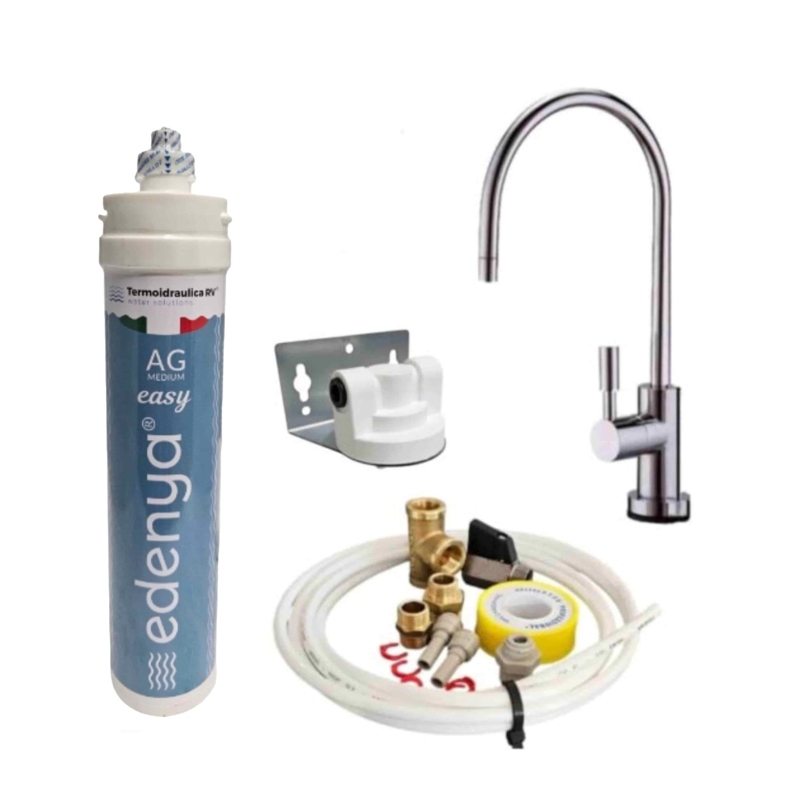 Sistema completo di microfiltraizone acqua Edenya Easy Medium Ag 0,5 ...