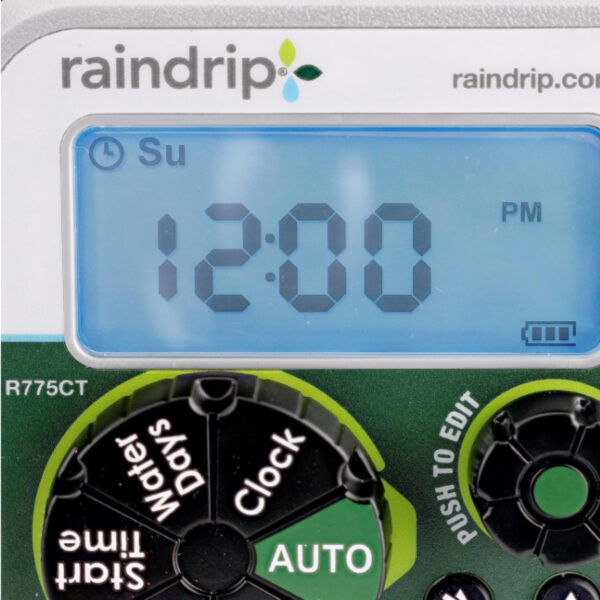 Raidrip programmatore display