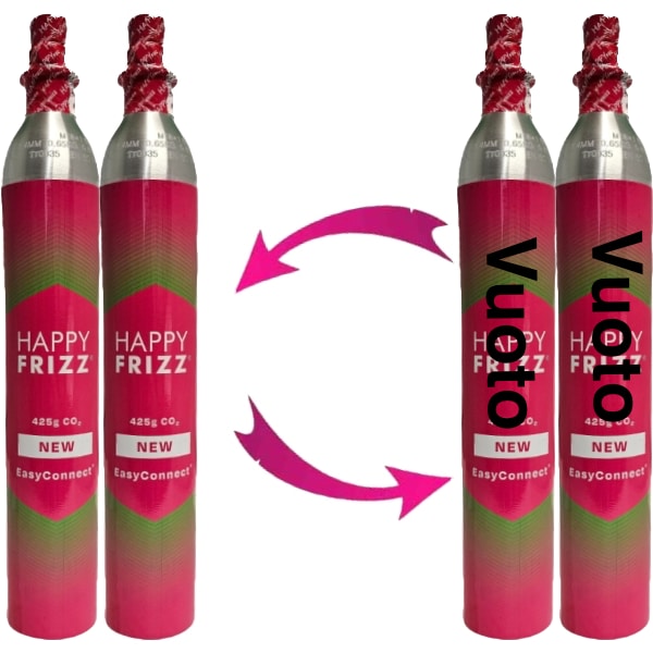 Servizio di ricarica happy frizz x 2