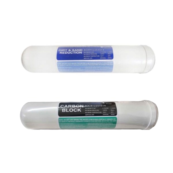 filtro in linea a sedimenti + carbon block