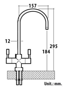 Dimensioni ruboineto 2 vie
