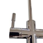 Manopola rubinetto 2 vie cromo