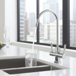 Rubinetto a 2 vie in cucina