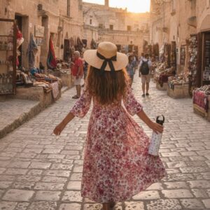Borraccia Sweetheart a passeggio