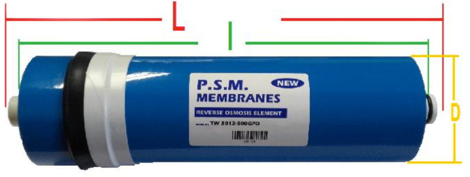 Membrana PSM 3012 – 300 GPD per osmosi inversa – TermoidraulicaRV